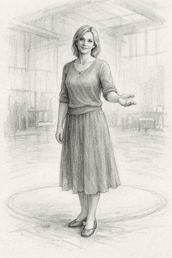 Эльза — героиня книги «В центре круга»