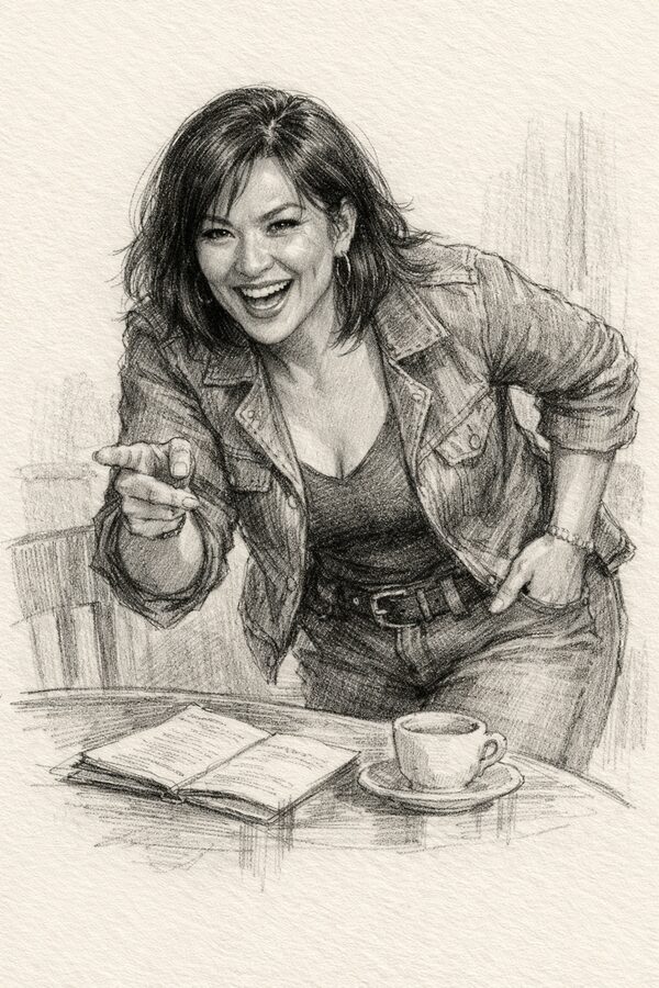 Регина — героиня книги «В центре круга»